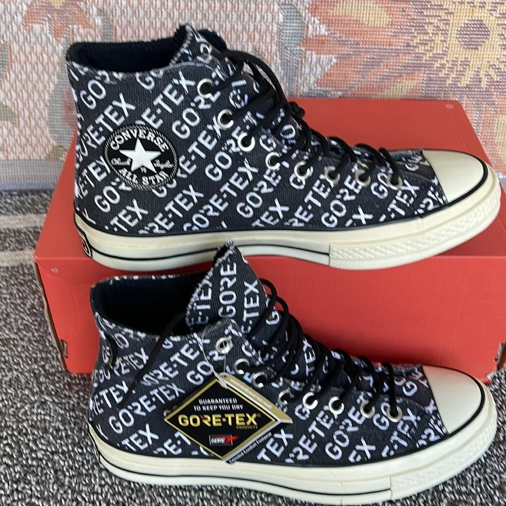 Converse Men’s 162347C
CHUCK 70 HI
BLACK/WHITE/BROWN Sneakers - Picture 2 of 16